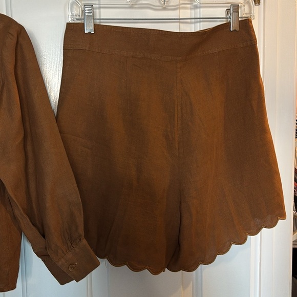 EUC ERES L'intemporel Cheri Short (sz 6) and top (sz M) in Caramelo - Picture 11 of 11